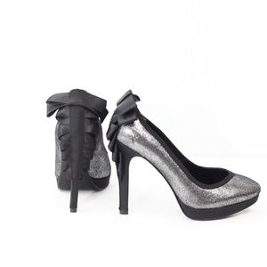 Women Platform Heels NEW Stiletto Pumps sz 6.5 Bow Nina Dress Shoes